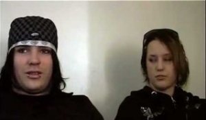 Sonic Syndicate 2008 interview - Robin Sjunnesson and Karin Axelsson (part 4)