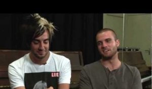 All Time Low interview - Rian and Jack (part 1)