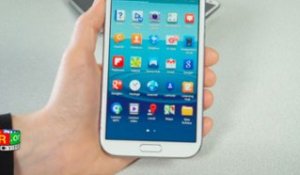 Samsung Galaxy Note 2 - Prise en main