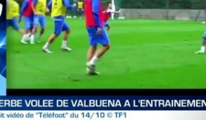 Zap : la superbe volée de Valbuena en Bleu