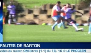 Zap Info : Barton se fait rependre