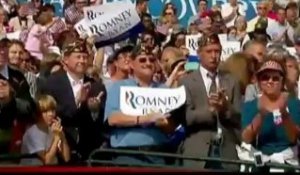 Barack Obama et Mitt Romney repartent sur les routes de...