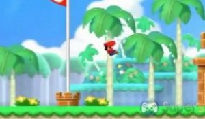 New Super Mario Bros. 2 - Solution et pièces étoiles du niveau champignon 2