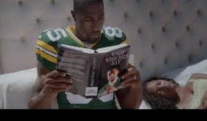 Greg Jennings in bed with wife, still scores a touchdown