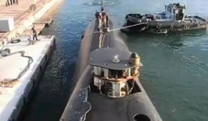 Retour à Toulon du sous-marin nucléaire le «Saphir»