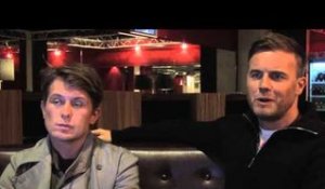 Take That 2010 interview - Gary Barlow and Mark Owen (part 1)