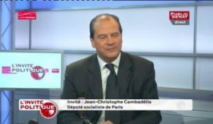 Jean-Christophe Cambadélis : « Le problème de François Hollande, c’est moins Hollande que les hollandais. »