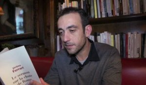 Autour d'un verre avec Jérôme Ferrari à propos du "Sermon sur la chute de Rome" - novembre 2012