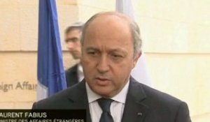 Laurent Fabius : "La guerre doit et peut être évitée"