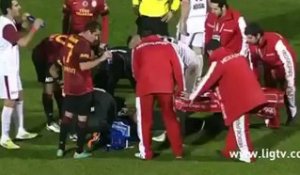 Vidéo pénalty: Felipe Melo se transforme en gardien et stoppe le pénalty