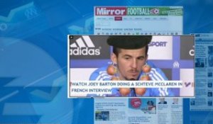 Quand la presse anglaise se paye la tête de Joey Barton !