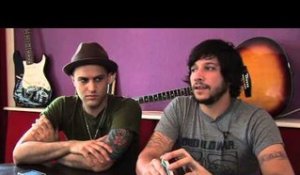 The Gaslight Anthem 2010 interview - Benny and Alex (part 5)