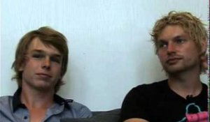 The Girls 2008 interview - Robin en Sander (deel 4)