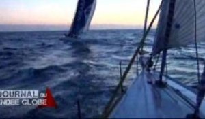 Vendée Globe 2012 - Le Cam et Wavre se croisent en plein océan indien !