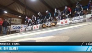 Finale Elites Dames 17e BMX Indoor de St-Etienne 2012