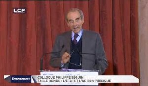 Évènements : Colloque en hommage à Philippe Séguin : « Philippe Séguin, l’Etat et l’action publique »