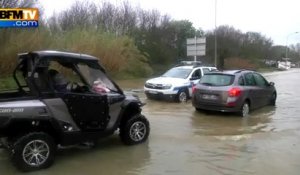 Inondations dans la région de Saint-Tropez