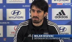 OL – Bisevac : « Pas peur de Zlatan »