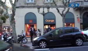 SC Bastia : Dédicaces dans les boutiques Orange