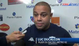 Top 14 / Les réactions de L. Labit et L. Ducalcon après Castres - Racing Métro