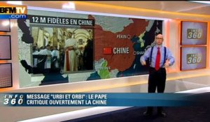 Le message Urbi et Orbi du Pape épingle la Chine
