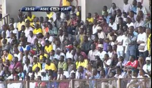 ASEC/JCAT 3-1 (Match en intégralité-1ère Mi-temps, Ligue 1 CIV - J7)