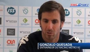 Top 14 / C. Gerondeau et G. Quesada s'expriment avant Racing Métro - Agen