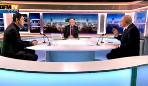 BFM Politique : Michel Sapin face à Hugues Desnoyers