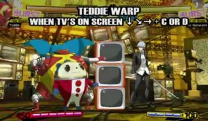 Persona 4 Arena - Gameplay #14 - Les coups de Teddie