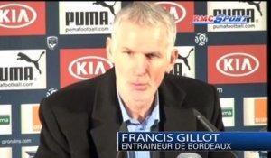 Ligue 1 / Bordeaux - Gillot: "Si on avait eu Ibra..."