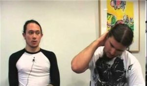 Trivium 2007 interview - Matt and Corey (part 2)