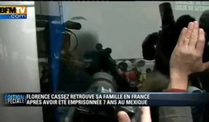 Florence Cassez retrouve avec émotion sa mère en France 24/01