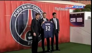 Retour sur la présentation officielle de Beckham au PSG - 31/01