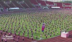 La Thaïlande bat le record du monde de Hula Hoop