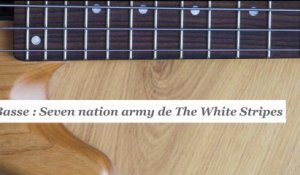 Cours basse : jouer Seven nation army de The White Stripes- HD