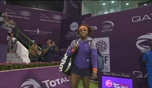 Doha - Serena Williams étrille Gavrilova