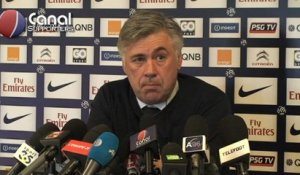 Conférence de Carlo Ancelotti avant Sochaux-PSG