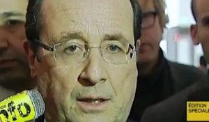François Hollande confirme l'enlèvement des 7 Français