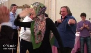 Gérard Depardieu s'offre une danse avec son "ami" Kadyrov