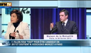 Pour Xavier Bertrand, François Fillon n'est pas au même niveau que Nicolas Sarkozy - 26/02