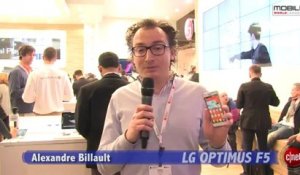 MWC 2013 : LG Optimus F5