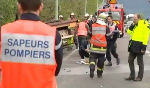 Accident de la route à Chambéry