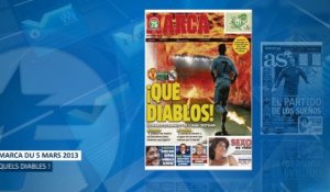 Le "diable blanc" Cristiano Ronaldo enflamme la presse madrilène et anglaise