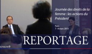 Journée des droits des femmes : les actions du Président