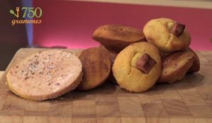 Recette de Madeleines au foie gras - 750 Grammes