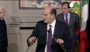 Italie : Pier Luigi Bersani échoue à former un nouveau...