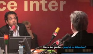 Jean-Luc Mélenchon avoue aimer s'en prendre aux journalistes