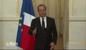 Hollande: "l'exemplarité des responsables publics sera totale"