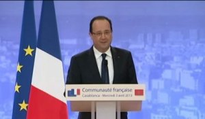 Hollande : "Gouverner, c'est pleuvoir"