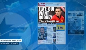 Mercato : Zlatan Ibrahimovic veut Rooney au PSG !